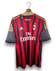 2013 - 14 AC Milan Home Shirt Balotelli 45 - 6/10 - (M) - Eternal Pitch
