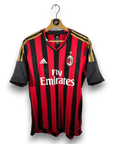 2013 - 14 AC Milan Home Shirt Balotelli 45 - 8.5/10 - (M) - Eternal Pitch