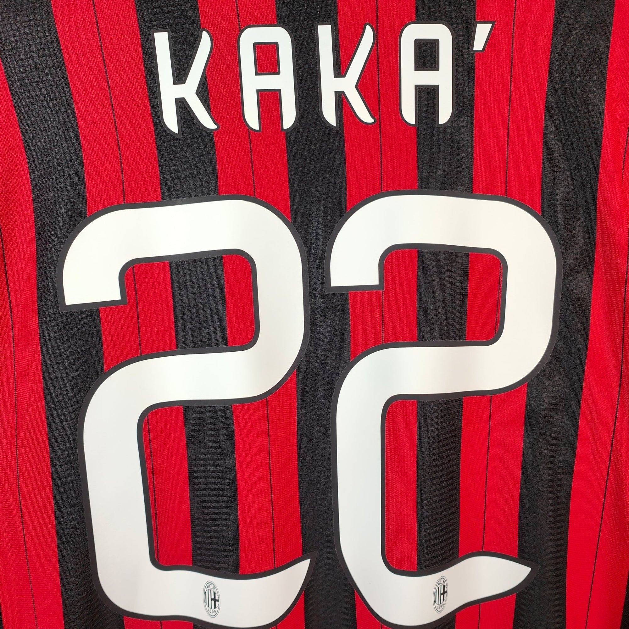 2013 - 14 AC Milan Home Shirt Kaka 22 - 9.5/10 - (XL) - Eternal Pitch