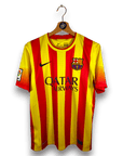 2013 - 14 FC Barcelona Away Shirt Iniesta 8 - 8.5/10 - (S) - Eternal Pitch