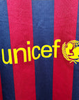 2013 - 14 FC Barcelona Home Shirt Basketball - 8/10 - (L) - Eternal Pitch