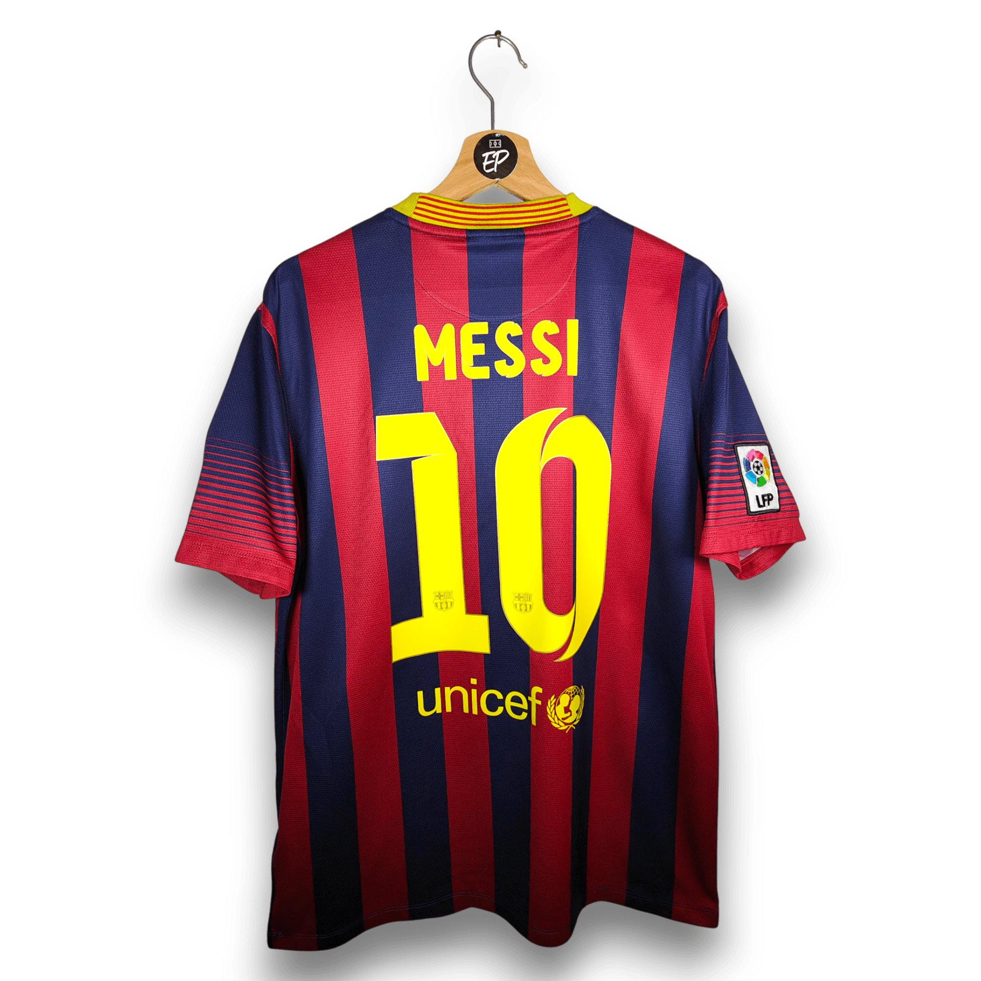 2013 - 14 FC Barcelona Home Shirt Messi 10 - 8.5/10 - (L) - Eternal Pitch