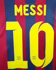 2013 - 14 FC Barcelona Home Shirt Messi 10 - 8.5/10 - (L) - Eternal Pitch