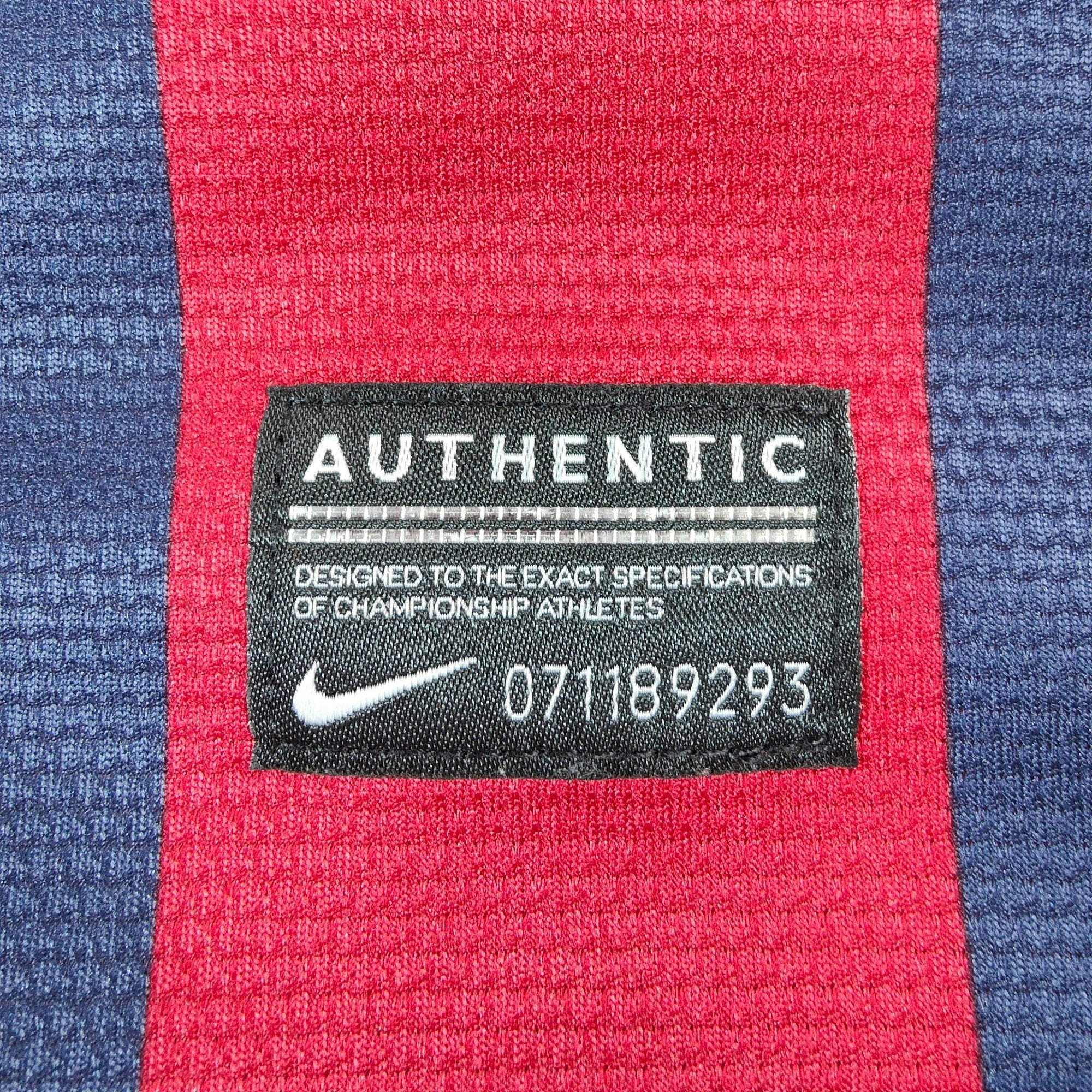 2013 - 14 FC Barcelona Home Shirt Neymar 11 - 8.5/10 - (XL) - Eternal Pitch