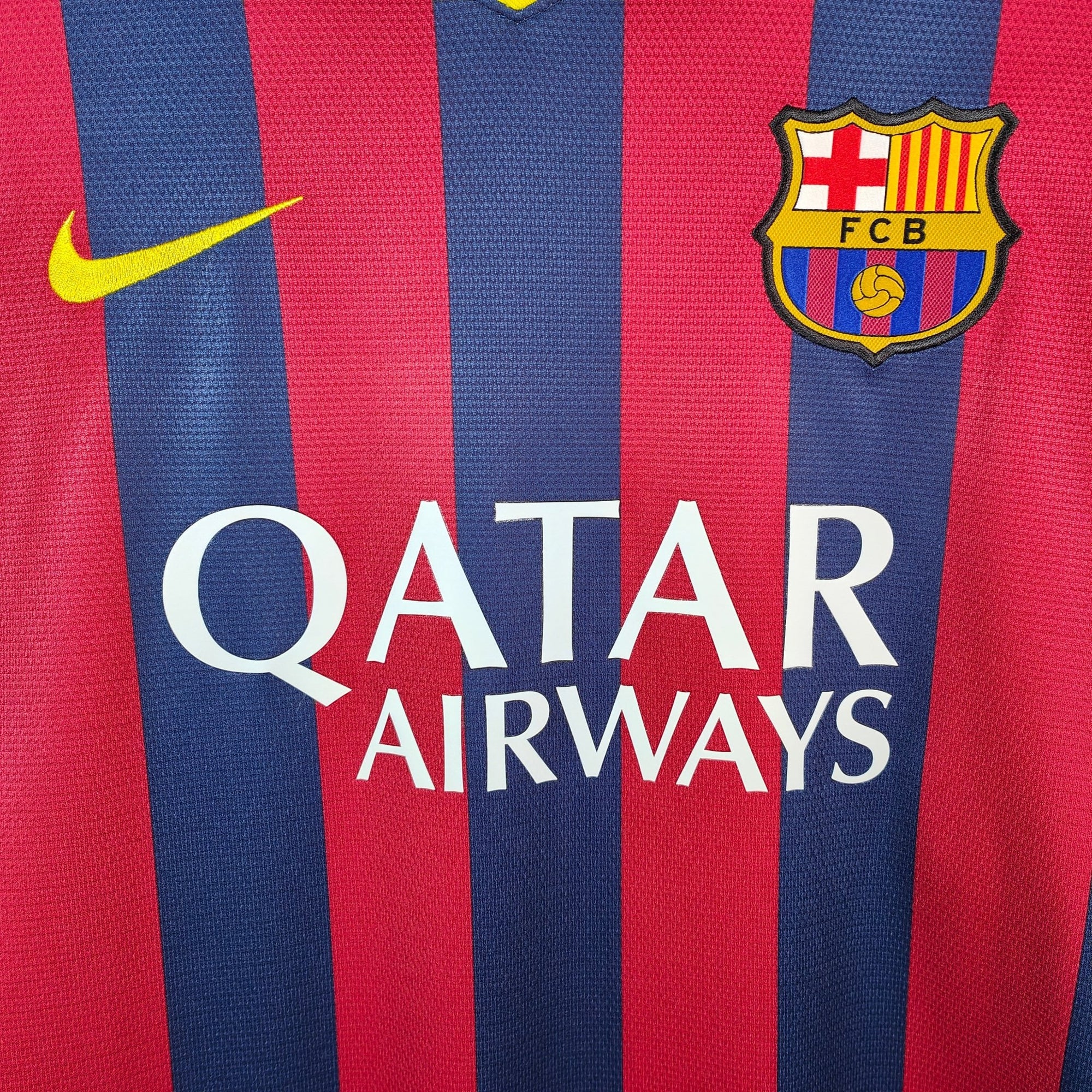 2013 - 14 FC Barcelona Home Shirt Neymar 11 - 8.5/10 - (XL) - Eternal Pitch