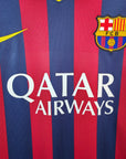 2013 - 14 FC Barcelona Home Shirt Neymar 11 - 8.5/10 - (XL) - Eternal Pitch