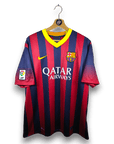 2013 - 14 FC Barcelona Home Shirt Neymar 11 - 8.5/10 - (XL) - Eternal Pitch