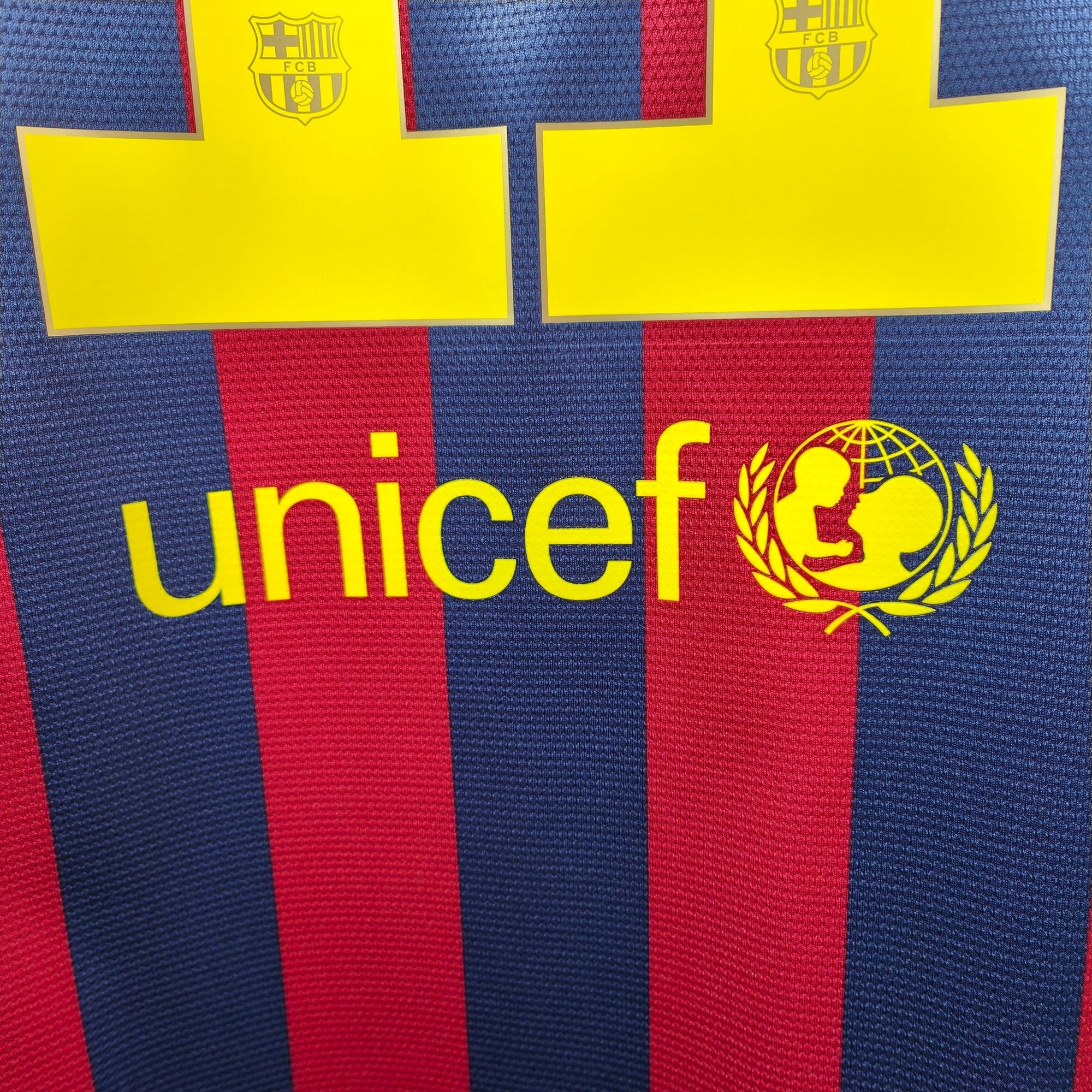 2013 - 14 FC Barcelona Home Shirt Neymar 11 - 9/10 - (XL) - Eternal Pitch