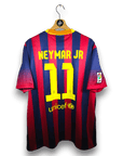 2013 - 14 FC Barcelona Home Shirt Neymar 11 - 9/10 - (XL) - Eternal Pitch