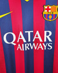 2013 - 14 FC Barcelona Home Shirt Neymar 11 - 9/10 - (XL) - Eternal Pitch
