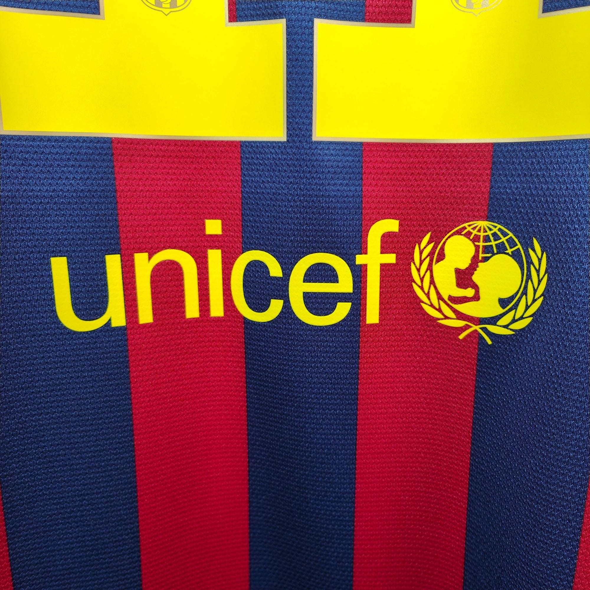 2013 - 14 FC Barcelona Home Shirt Neymar 11 - 9/10 - (XL) - Eternal Pitch