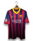 2013 - 14 FC Barcelona Home Shirt Neymar 11 - 9.5/10 - (M) - Eternal Pitch