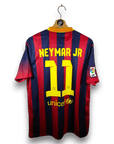 2013 - 14 FC Barcelona Home Shirt Neymar 11 - 9.5/10 - (M) - Eternal Pitch