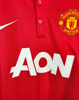 2013 - 14 Manchester United Home Shirt Rooney 10 - 7.5/10 - (L) - Eternal Pitch