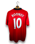 2013 - 14 Manchester United Home Shirt Rooney 10 - 7.5/10 - (L) - Eternal Pitch