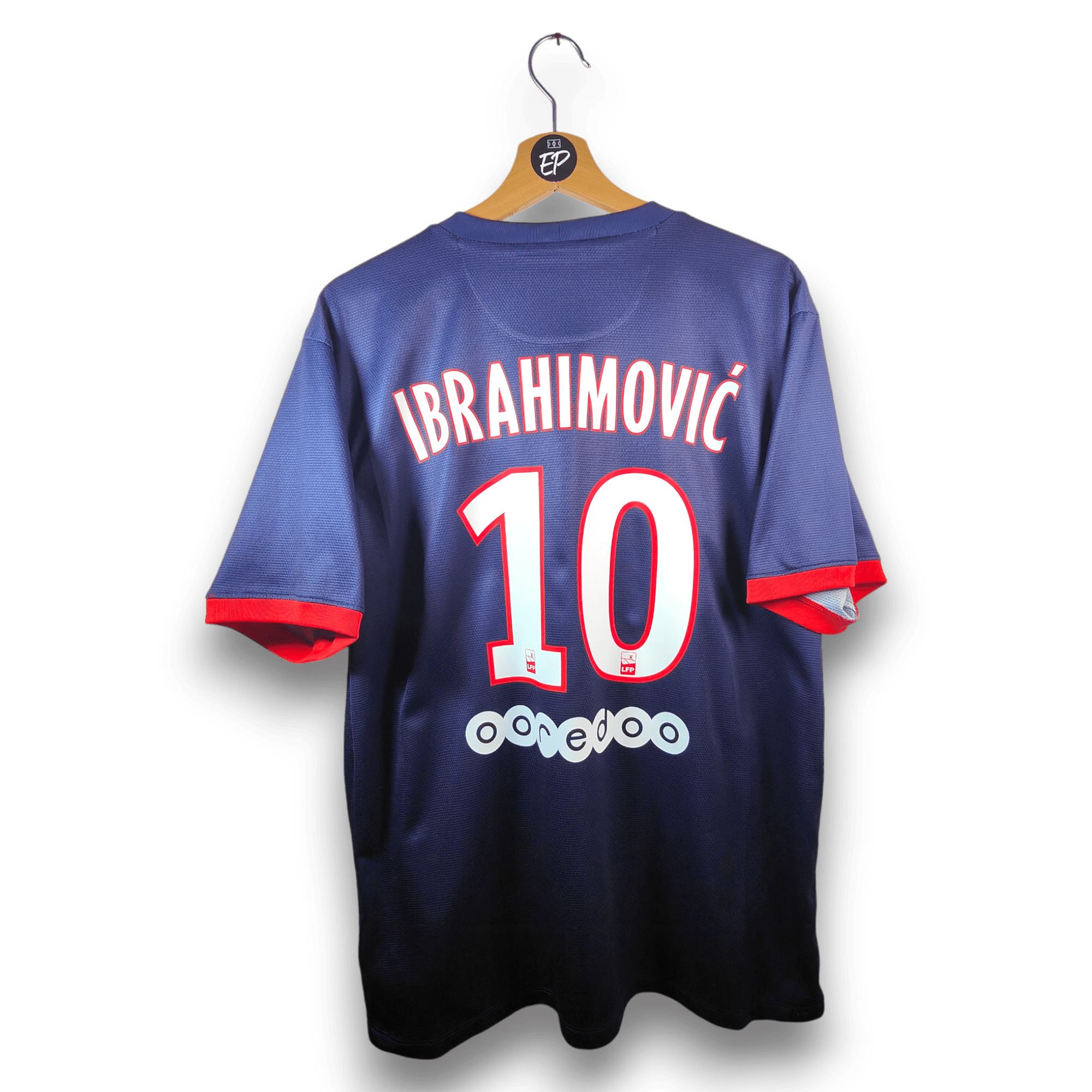 2013-14 PSG Home Shirt Ibrahimovic #10 - 9.5/10 - (L) – – Eternal