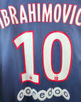 2013 - 14 PSG Home Shirt Ibrahimovic 10 - 9.5/10 - (L) - Eternal Pitch