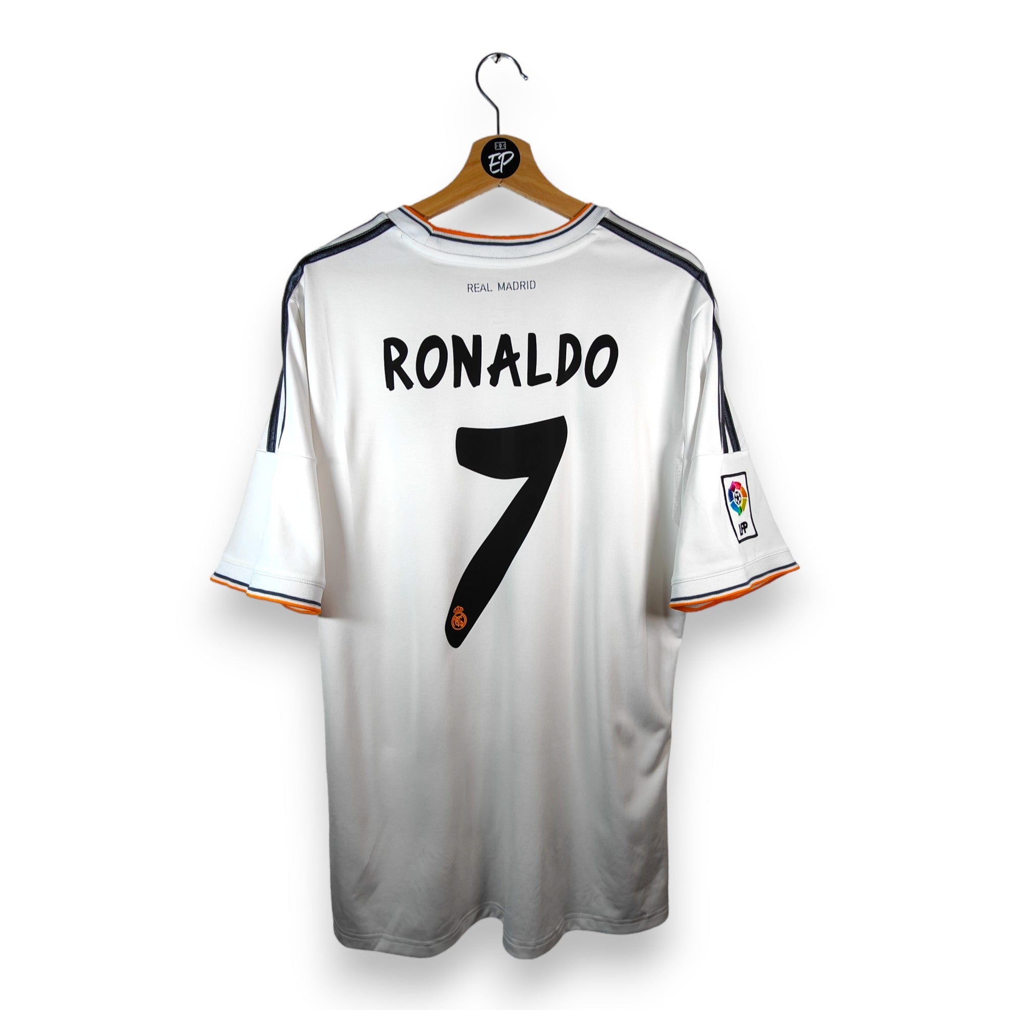 2013 - 14 Real Madrid Home Shirt Ronaldo 7 (L) - Eternal Pitch