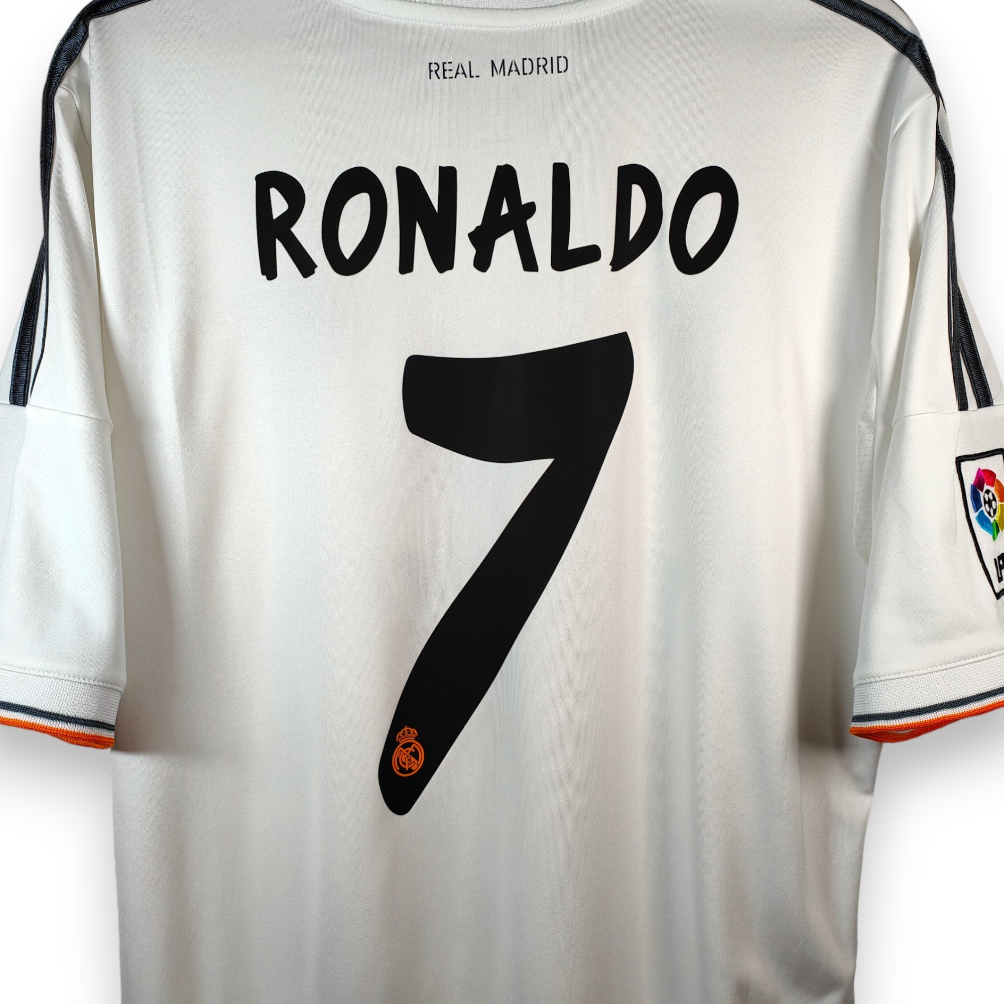 2013 - 14 Real Madrid Home Shirt Ronaldo 7 (L) - Eternal Pitch