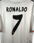 2013 - 14 Real Madrid Home Shirt Ronaldo 7 (L) - Eternal Pitch