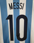 2013 - 15 Argentina Home Shirt Messi 10 - 5.5/10 - (L) - Eternal Pitch