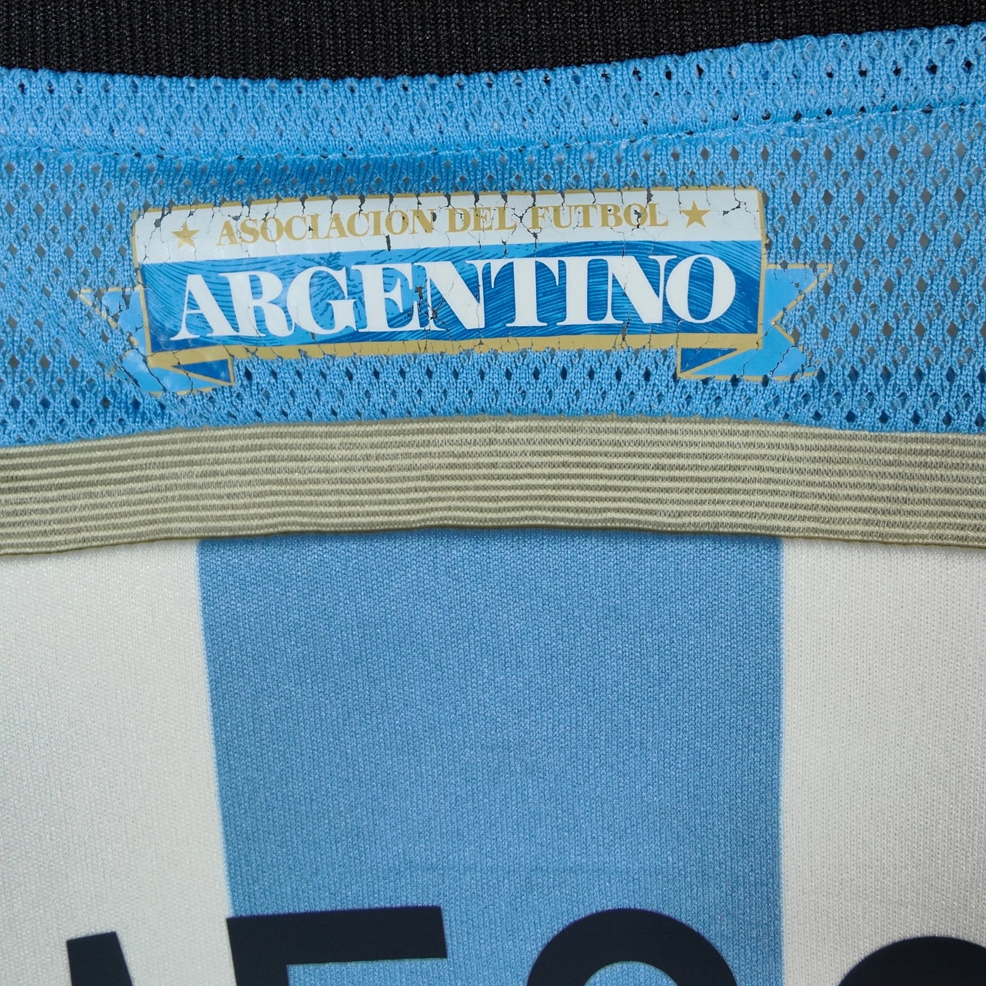 2013 - 15 Argentina Home Shirt Messi 10 - 5.5/10 - (L) - Eternal Pitch