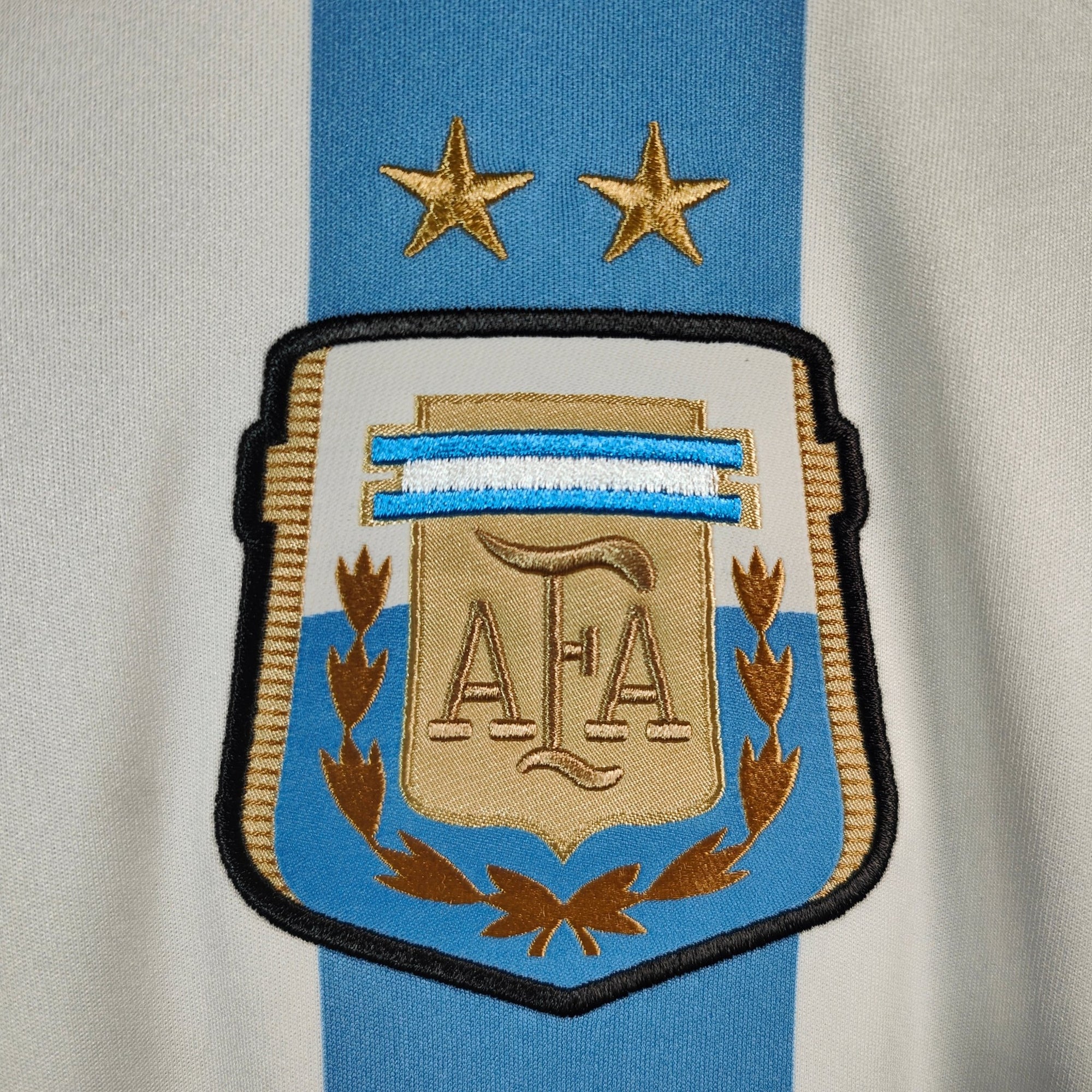 2013 - 15 Argentina Home Shirt Messi 10 - 5.5/10 - (L) - Eternal Pitch