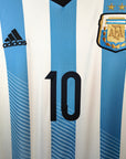 2013 - 15 Argentina Home Shirt Messi 10 (L) - Eternal Pitch