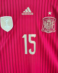 2013 - 15 Spain Home Shirt Sergio Ramos 15 - 9/10 - (M) - Eternal Pitch