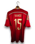 2013 - 15 Spain Home Shirt Sergio Ramos 15 - 9/10 - (M) - Eternal Pitch