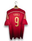 2013 - 15 Spain Home Shirt Torres 9 - 9.5/10 - (XL) - Eternal Pitch