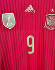 2013 - 15 Spain Home Shirt Torres 9 - 9.5/10 - (XL) - Eternal Pitch