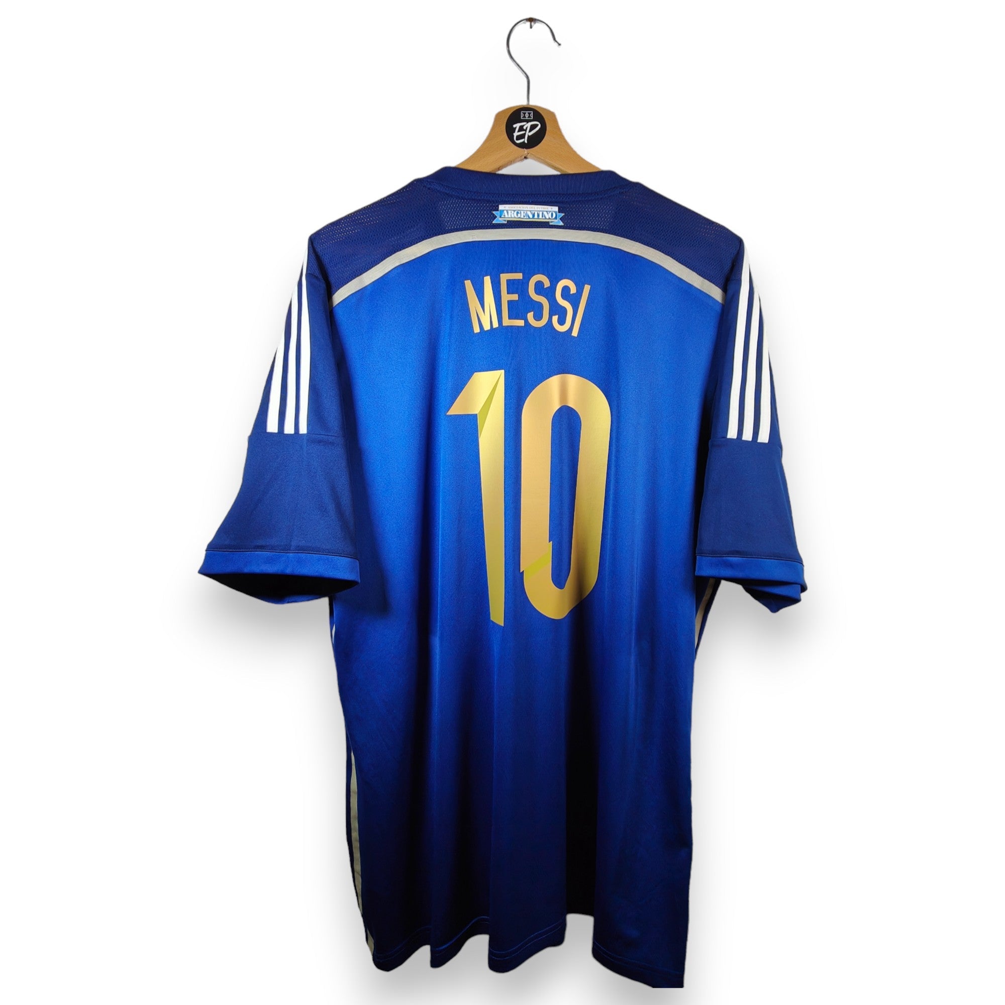 2014 - 15 Argentina Away Shirt Messi 10 (XL) - Eternal Pitch