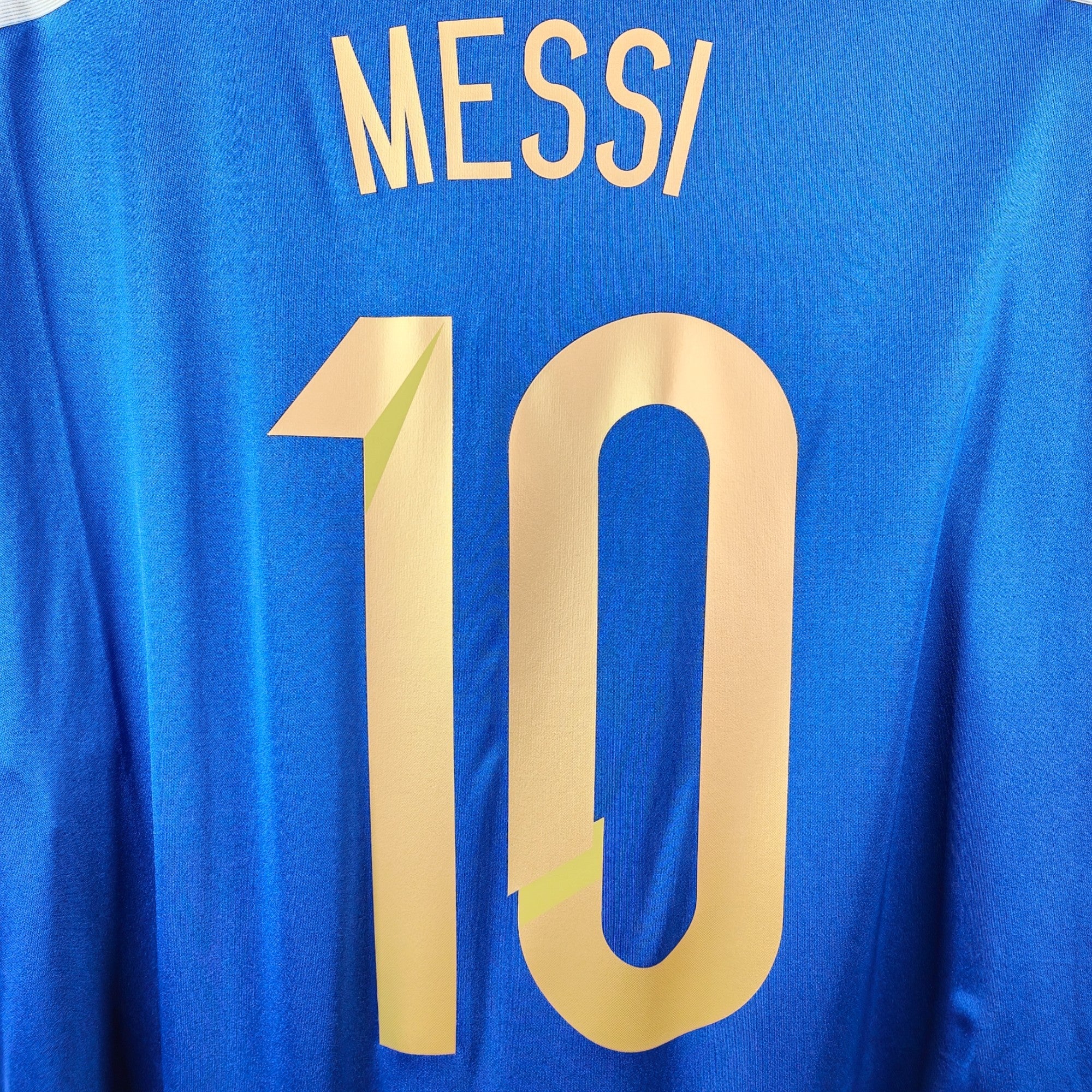 2014 - 15 Argentina Away Shirt Messi 10 (XL) - Eternal Pitch
