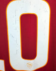 2014 - 15 AS Roma Home Shirt Totti 10 - 8/10 - (M) - Eternal Pitch