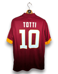 2014 - 15 AS Roma Home Shirt Totti 10 - 8.5/10 - (L) - Eternal Pitch
