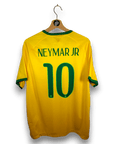 2014 - 15 Brazil Home Shirt Neymar 10 - 9.5/10 - (L) - Eternal Pitch