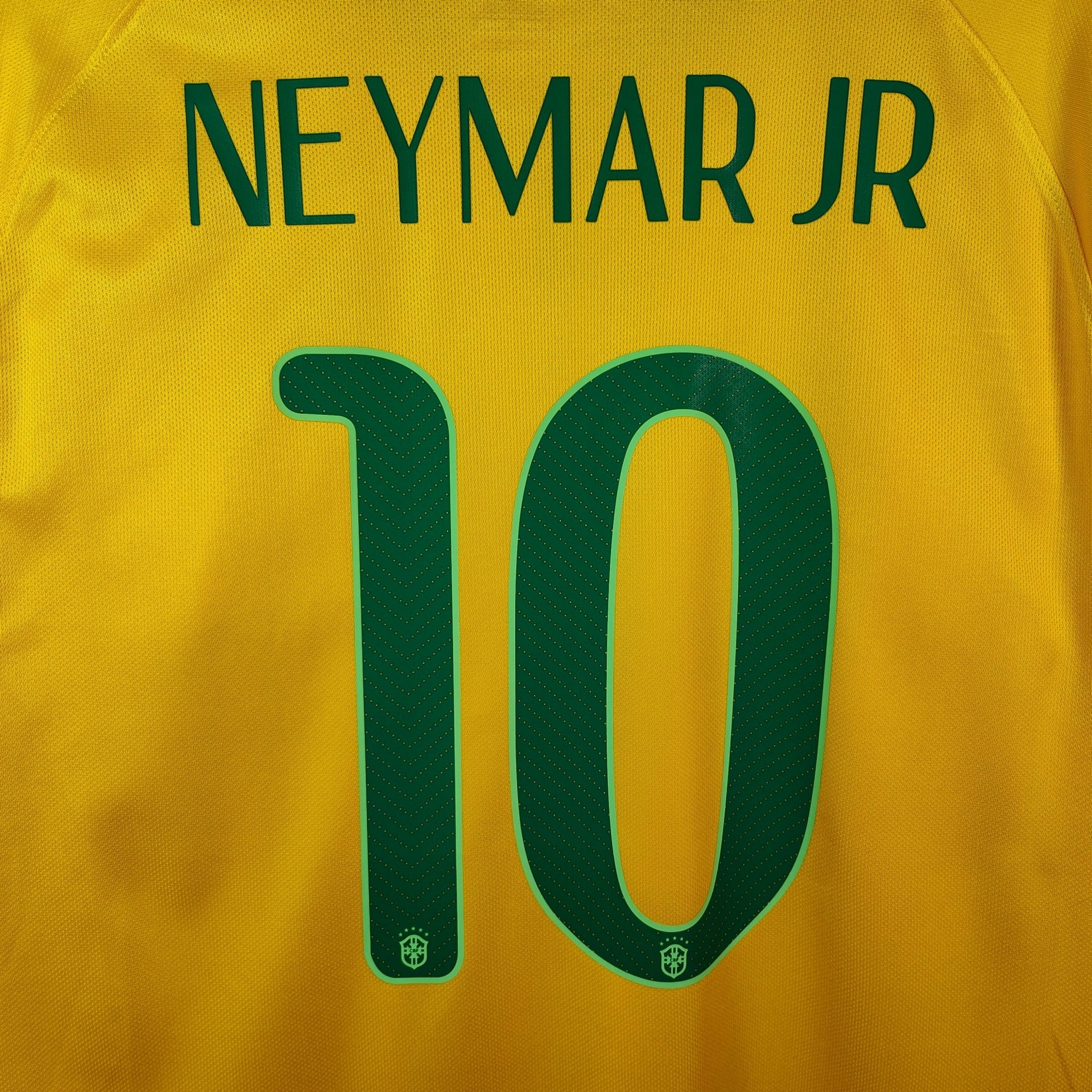 2014 - 15 Brazil Home Shirt Neymar 10 - 9.5/10 - (L) - Eternal Pitch