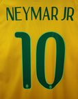 2014 - 15 Brazil Home Shirt Neymar 10 - 9.5/10 - (L) - Eternal Pitch