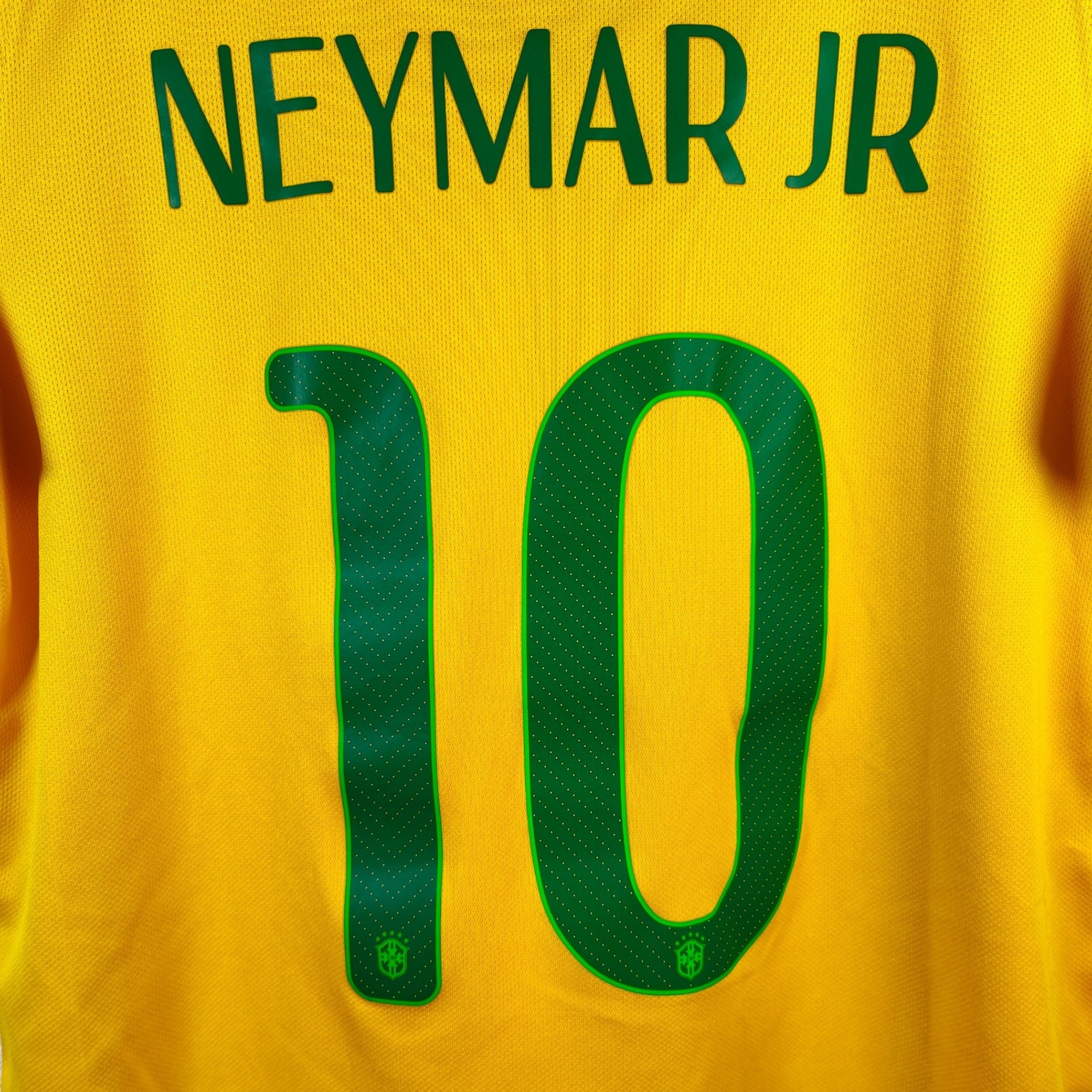 2014 - 15 Brazil Home Shirt Neymar 10 (L Kids) - Eternal Pitch
