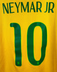 2014 - 15 Brazil Home Shirt Neymar 10 (L Kids) - Eternal Pitch