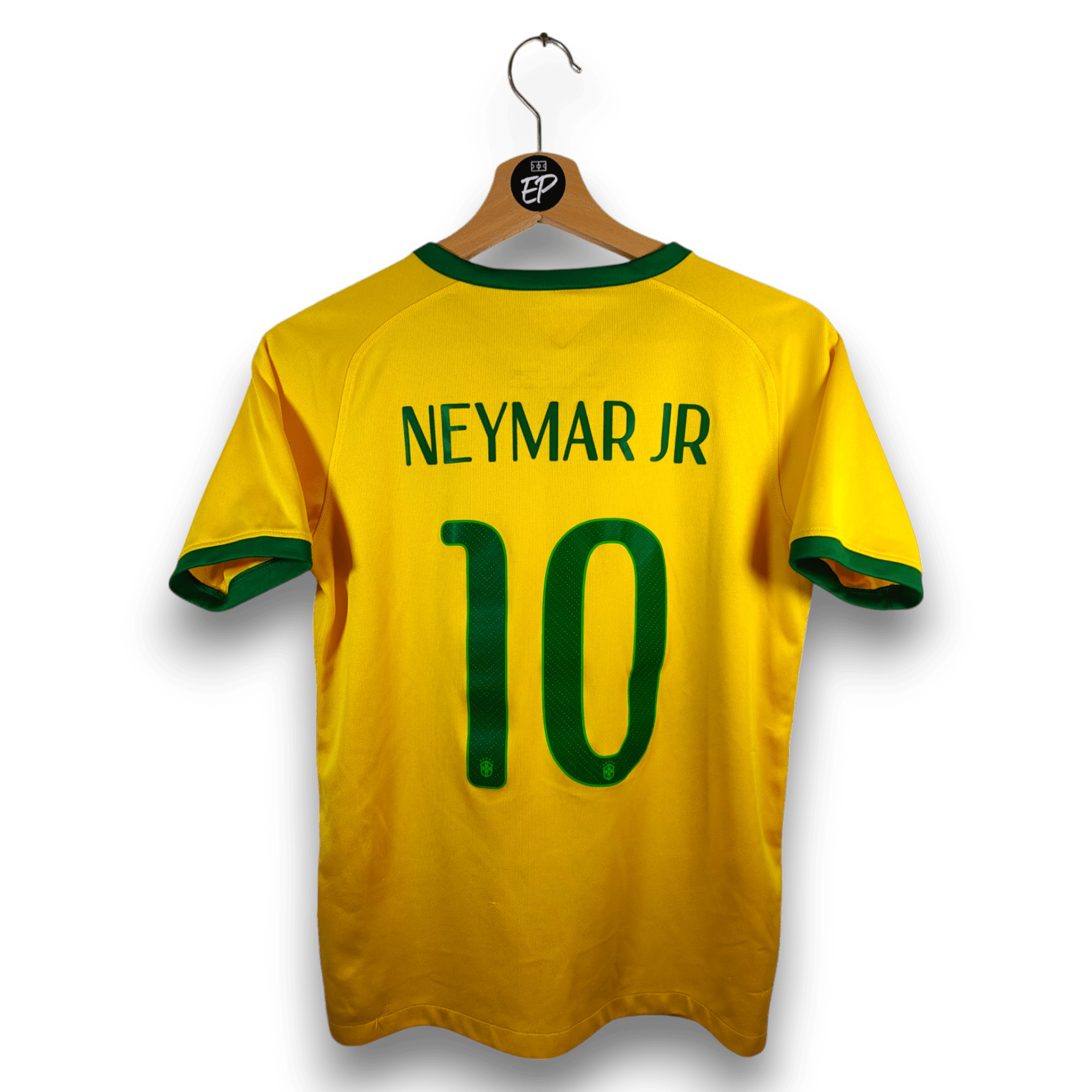 2014 - 15 Brazil Home Shirt Neymar 10 (L Kids) - Eternal Pitch