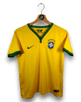 2014 - 15 Brazil Home Shirt Neymar 10 (L Kids) - Eternal Pitch