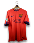 2014 - 15 FC Barcelona Away Shirt Suarez 9 - 7/10 - (L) - Eternal Pitch