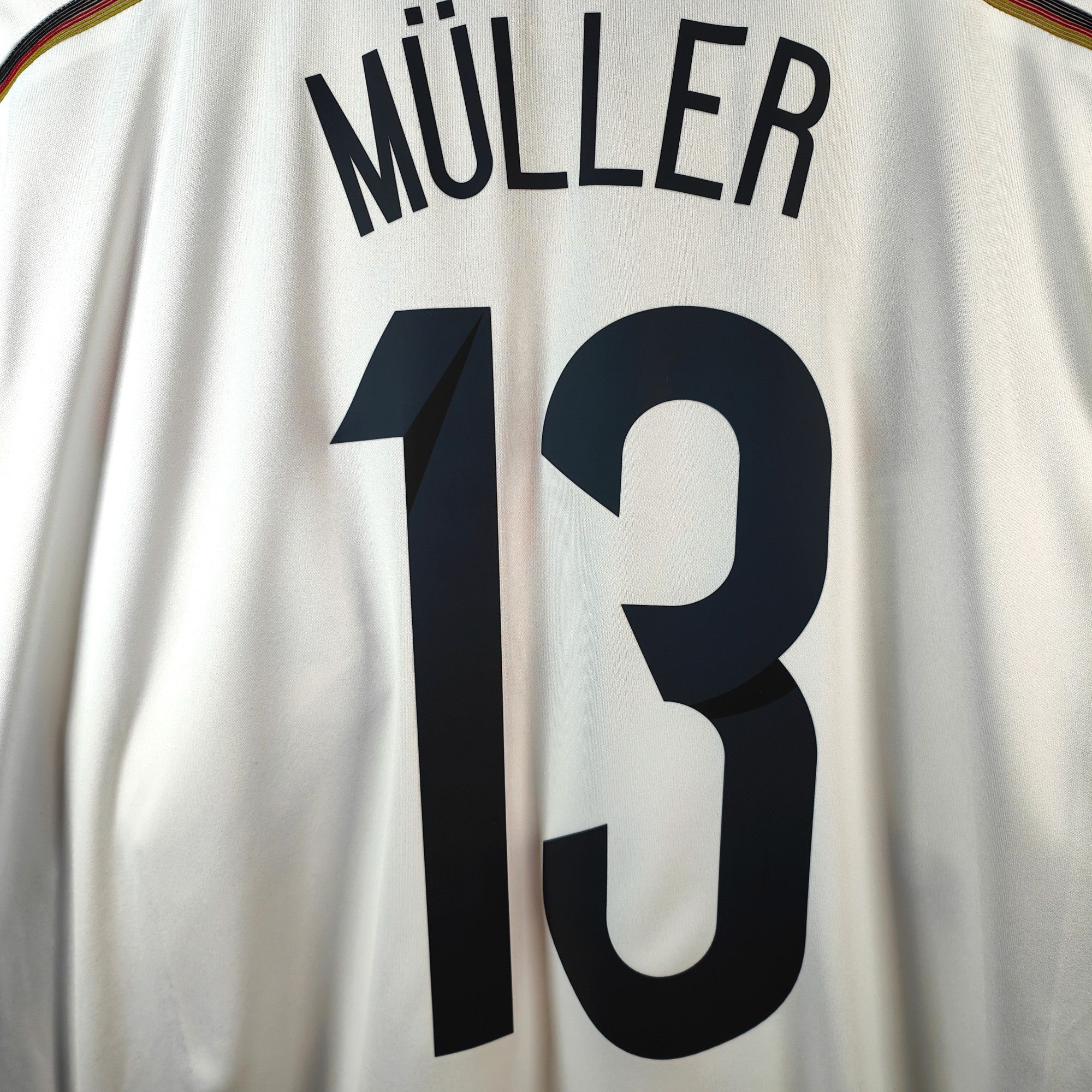 2014 - 15 Germany Home Shirt Muller 13 - 9/10 - (L) - Eternal Pitch