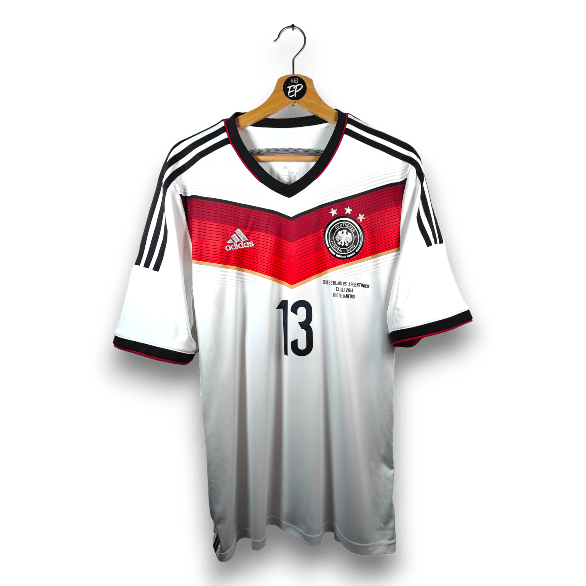 2014 - 15 Germany Home Shirt Muller 13 - 9/10 - (L) - Eternal Pitch