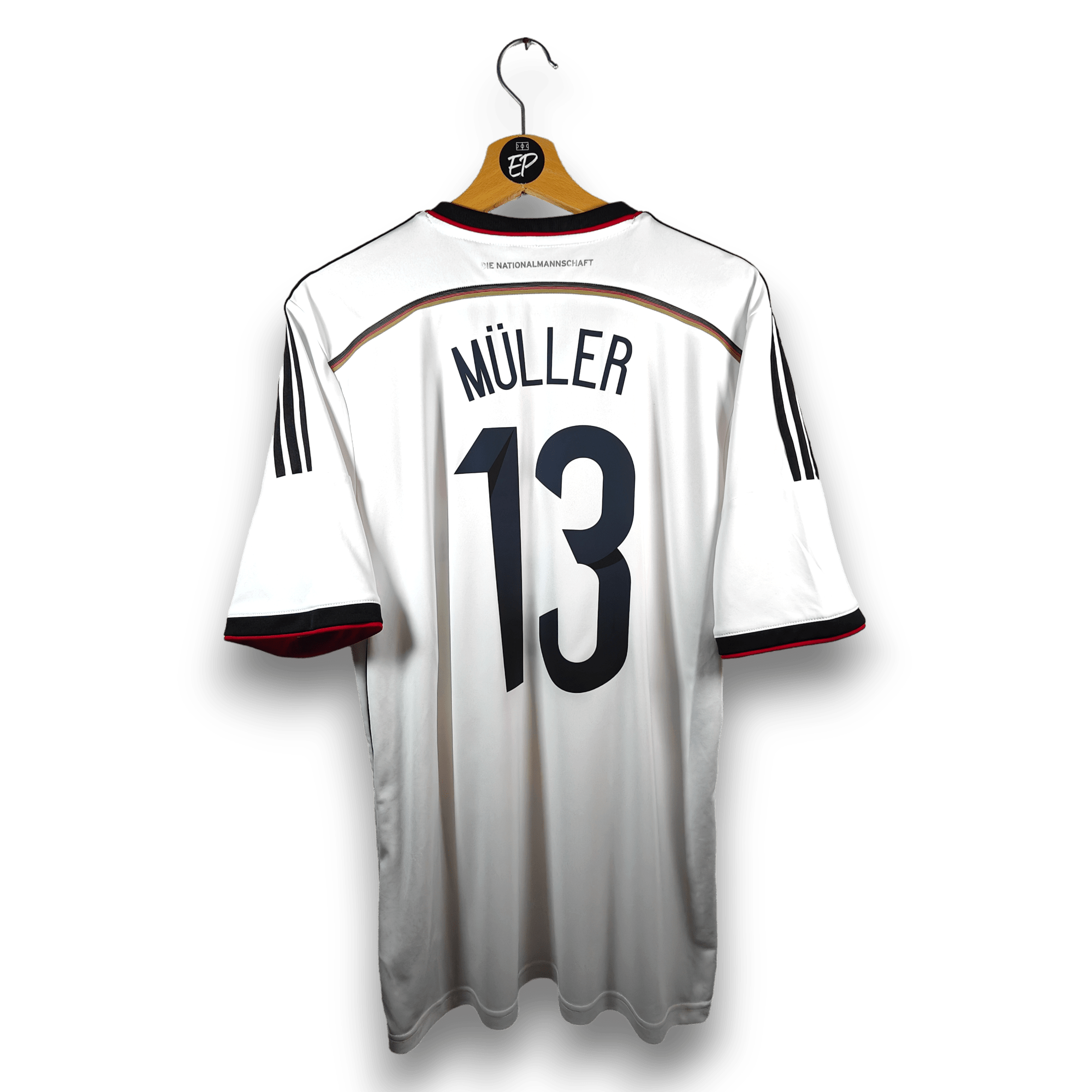 2014 - 15 Germany Home Shirt Muller 13 - 9/10 - (L) - Eternal Pitch