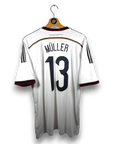 2014 - 15 Germany Home Shirt Muller 13 - 9/10 - (L) - Eternal Pitch