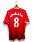2014 - 15 Liverpool Home Shirt Gerrard 8 - 9.5/10 - (M) - Eternal Pitch
