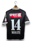 2014 - 15 Match Issue FC Sion Away Shirt Konate 14 - 9.5/10 - (M) - Eternal Pitch